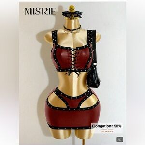 SHEIN Red and Black Set